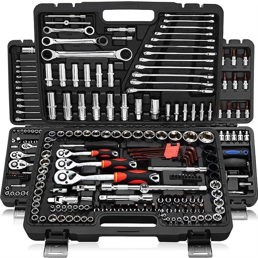 Maletín de Herramientas Profesional - Kit Mecánico Integral (172 Piezas)